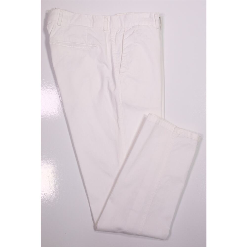 Suitsupply Off-White Slim Chinos